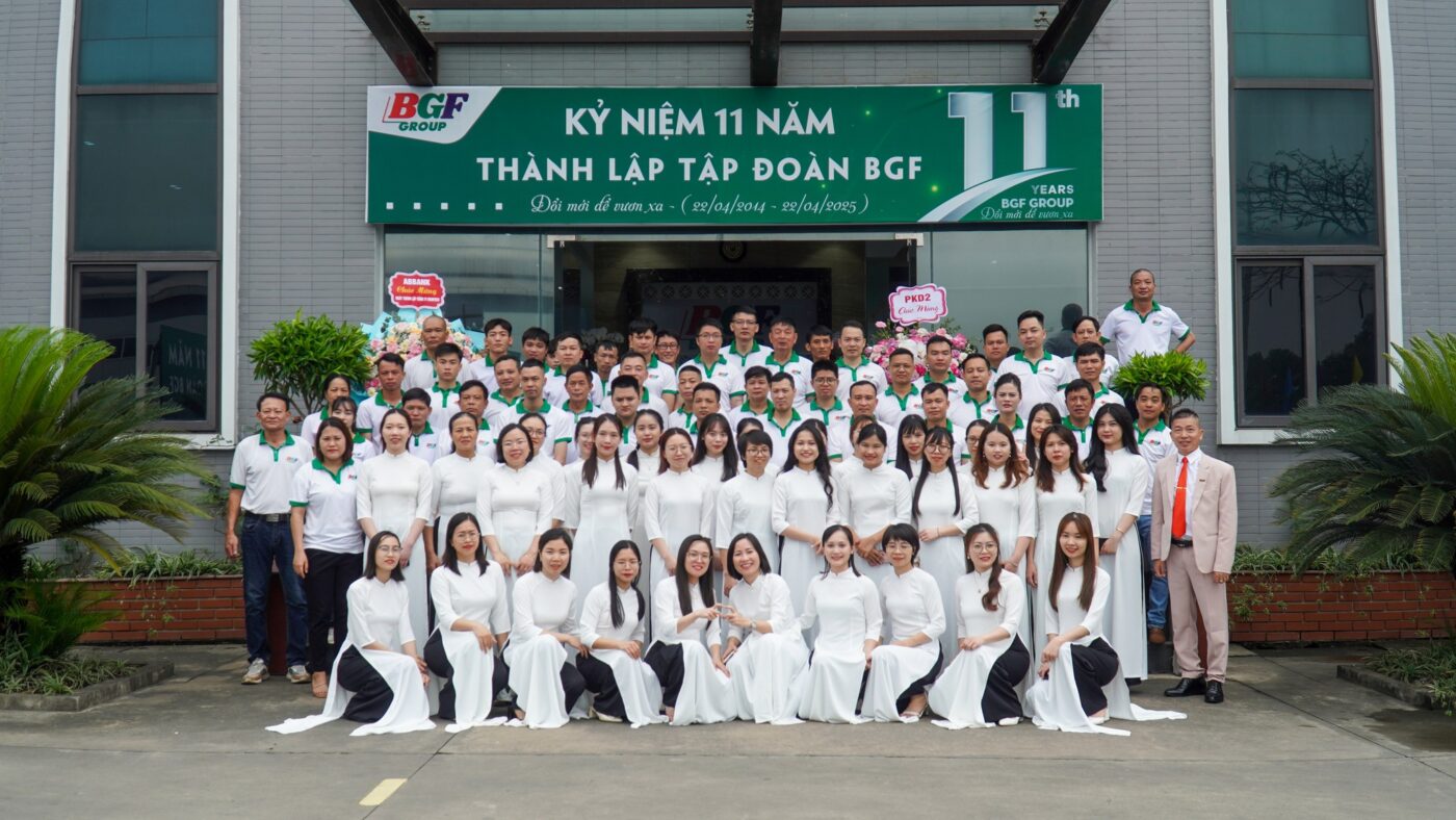 BGF - 11 NĂM ĐỔI MỚI ĐỂ VƯƠN XA
