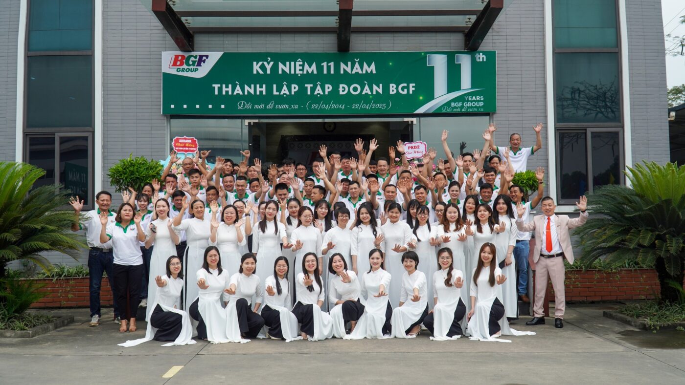 BGF - 11 NĂM ĐỔI MỚI ĐỂ VƯƠN XA