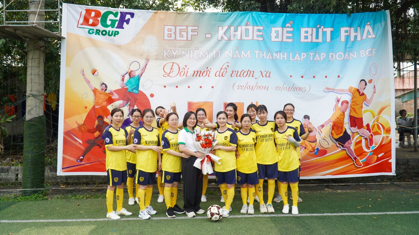 BGF - 11 NĂM ĐỔI MỚI ĐỂ VƯƠN XA