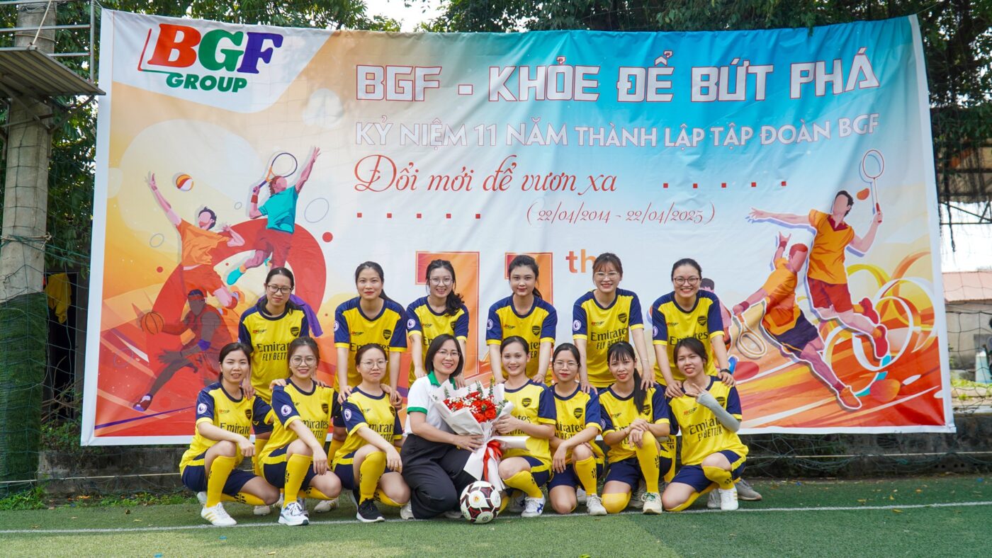 BGF - 11 NĂM ĐỔI MỚI ĐỂ VƯƠN XA
