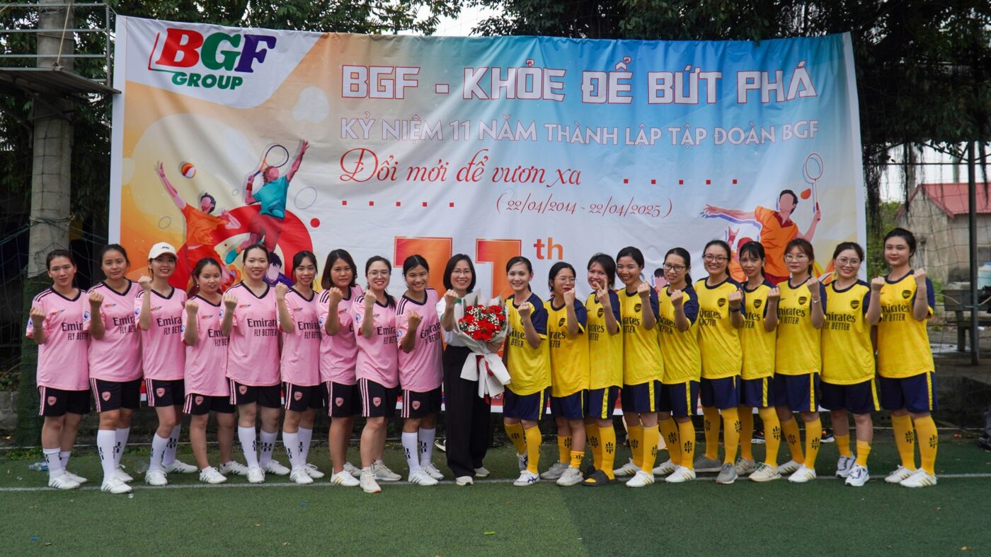 BGF - 11 NĂM ĐỔI MỚI ĐỂ VƯƠN XA