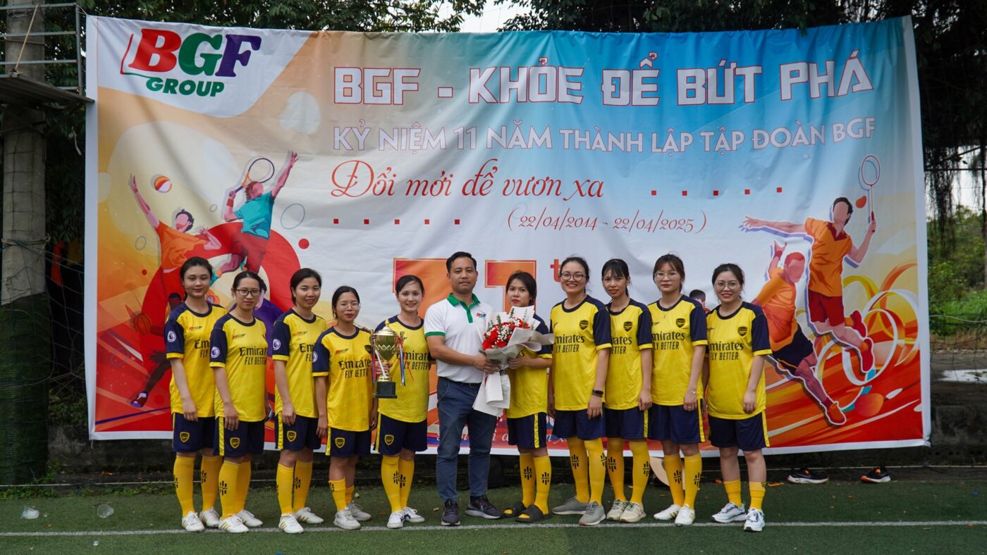 BGF - 11 NĂM ĐỔI MỚI ĐỂ VƯƠN XA