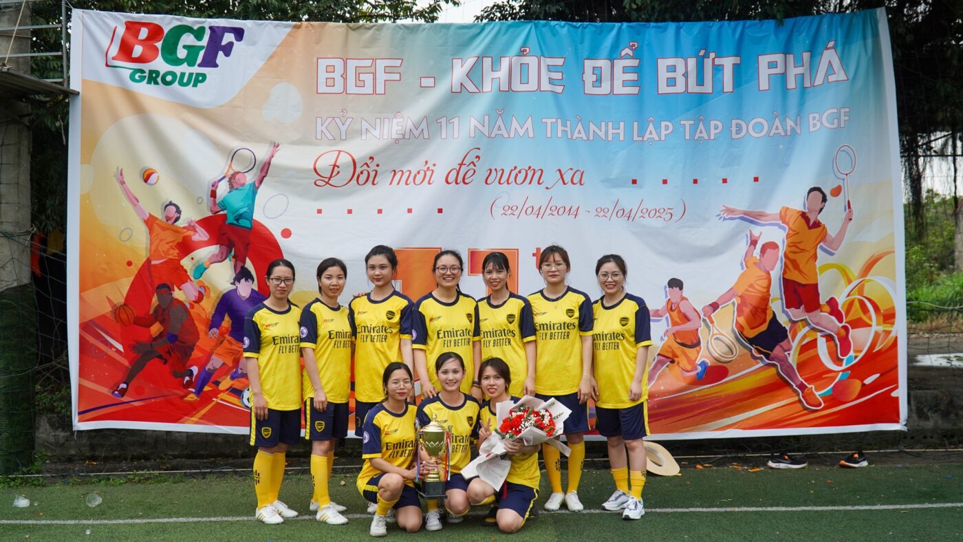 BGF - 11 NĂM ĐỔI MỚI ĐỂ VƯƠN XA