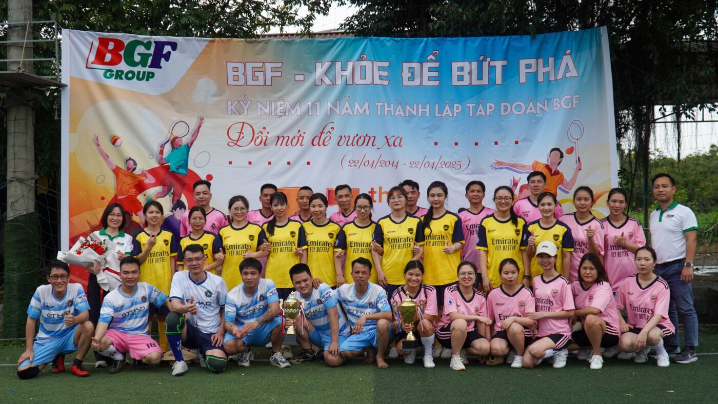 BGF - 11 NĂM ĐỔI MỚI ĐỂ VƯƠN XA