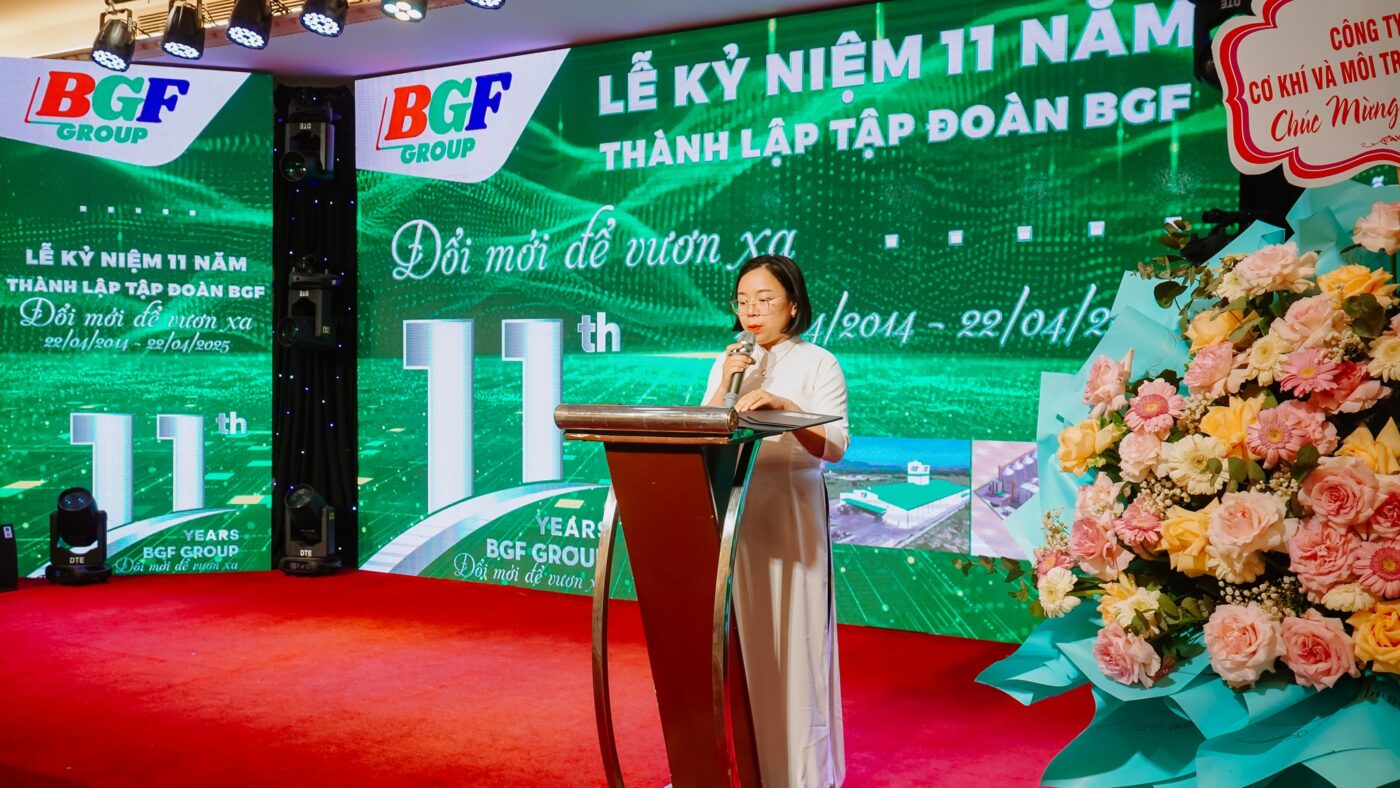 BGF - 11 NĂM ĐỔI MỚI ĐỂ VƯƠN XA