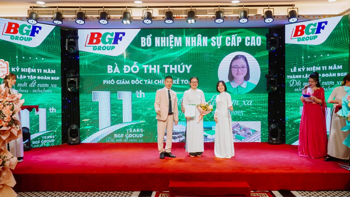BGF - 11 NĂM ĐỔI MỚI ĐỂ VƯƠN XA