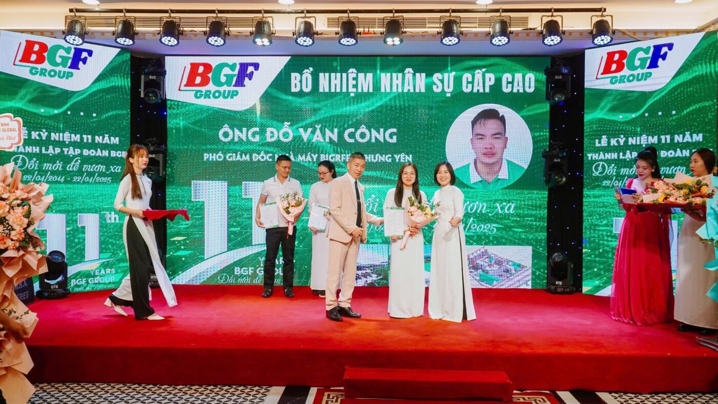 BGF - 11 NĂM ĐỔI MỚI ĐỂ VƯƠN XA