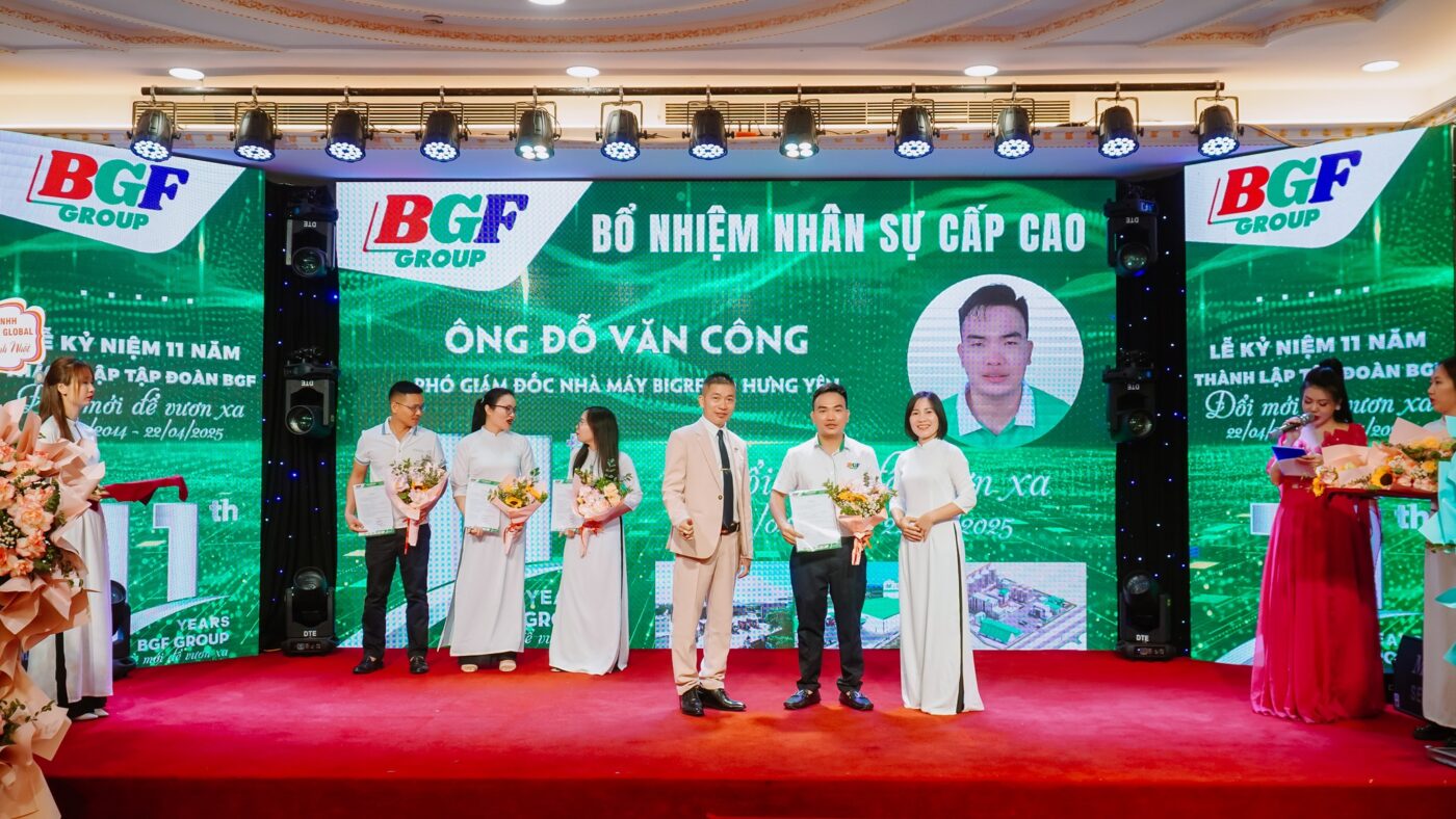 BGF - 11 NĂM ĐỔI MỚI ĐỂ VƯƠN XA