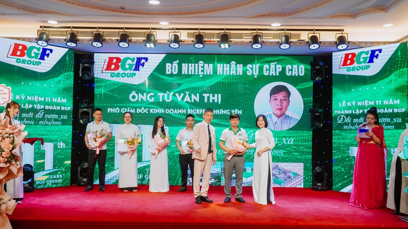 BGF - 11 NĂM ĐỔI MỚI ĐỂ VƯƠN XA