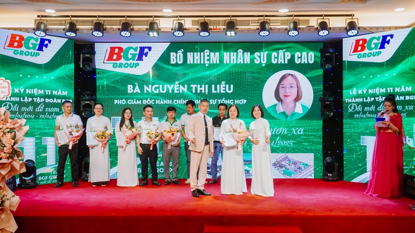 BGF - 11 NĂM ĐỔI MỚI ĐỂ VƯƠN XA