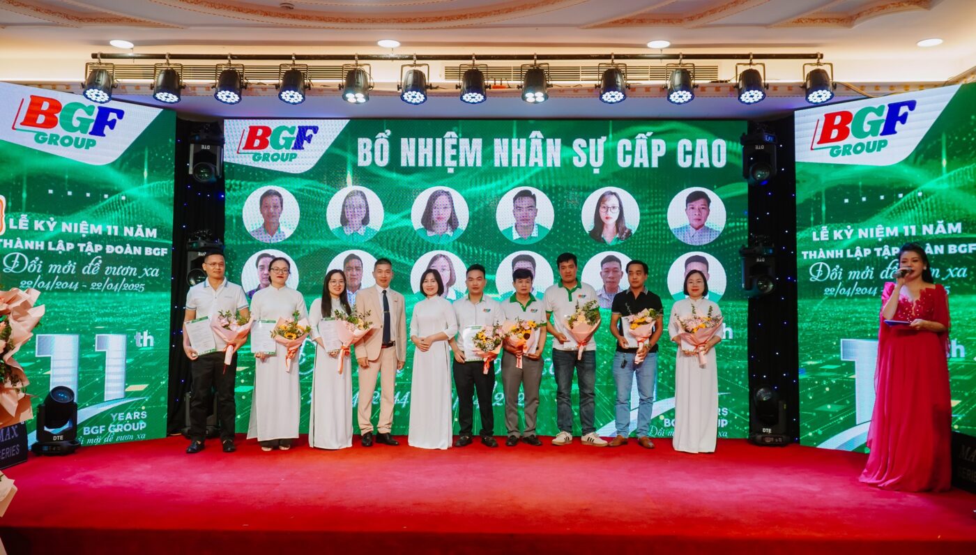 BGF - 11 NĂM ĐỔI MỚI ĐỂ VƯƠN XA