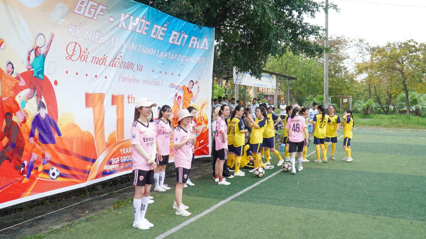 BGF - 11 NĂM ĐỔI MỚI ĐỂ VƯƠN XA