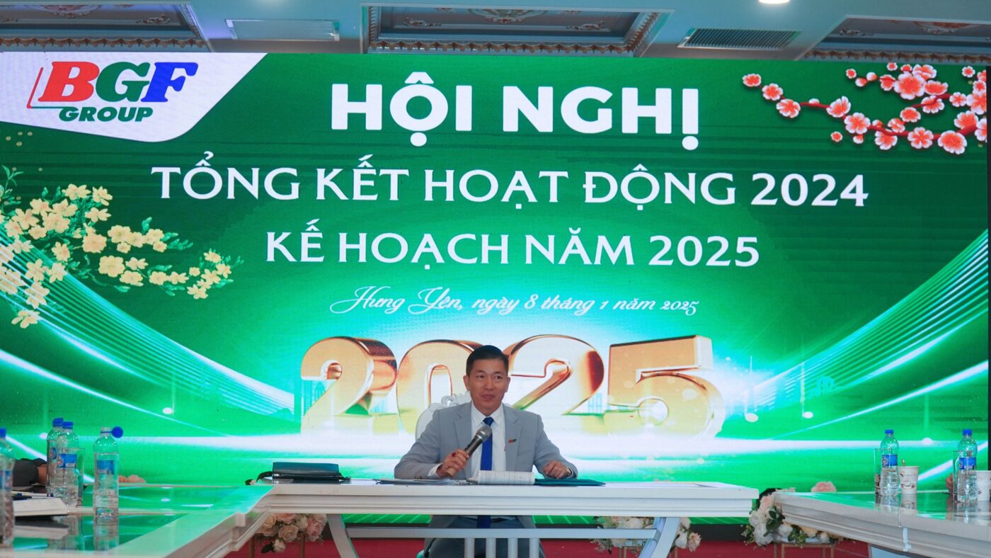 🎉 BGF GROUP TỔNG KẾT HOẠT ĐỘNG NĂM 2024 VÀ ĐỊNH HƯỚNG PHÁT TRIỂN NĂM 2025