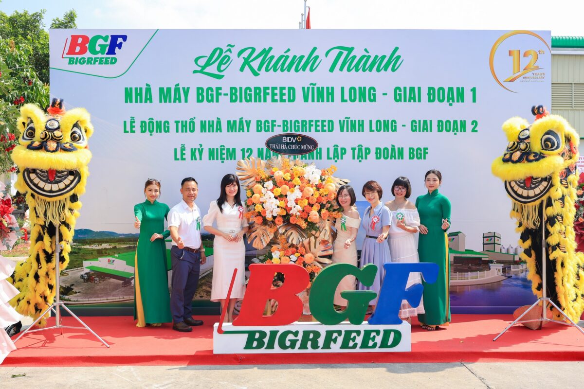 🎉 CHÚC MỪNG LỄ KHÁNH THÀNH GIAI ĐOẠN 1 – KHỞI CÔNG GIAI ĐOẠN 2 NHÀ MÁY BIGRFEED VĨNH LONG - KỶ NIỆM 12 NĂM THÀNH LẬP TẬP ĐOÀN BGF (22/4/2014 – 22/4/2026)