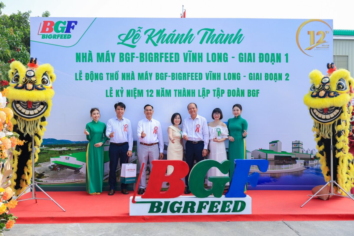 🎉 CHÚC MỪNG LỄ KHÁNH THÀNH GIAI ĐOẠN 1 – KHỞI CÔNG GIAI ĐOẠN 2 NHÀ MÁY BIGRFEED VĨNH LONG - KỶ NIỆM 12 NĂM THÀNH LẬP TẬP ĐOÀN BGF (22/4/2014 – 22/4/2026)