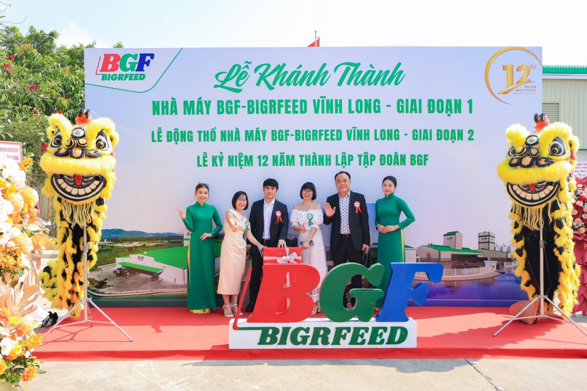 🎉 CHÚC MỪNG LỄ KHÁNH THÀNH GIAI ĐOẠN 1 – KHỞI CÔNG GIAI ĐOẠN 2 NHÀ MÁY BIGRFEED VĨNH LONG - KỶ NIỆM 12 NĂM THÀNH LẬP TẬP ĐOÀN BGF (22/4/2014 – 22/4/2026)