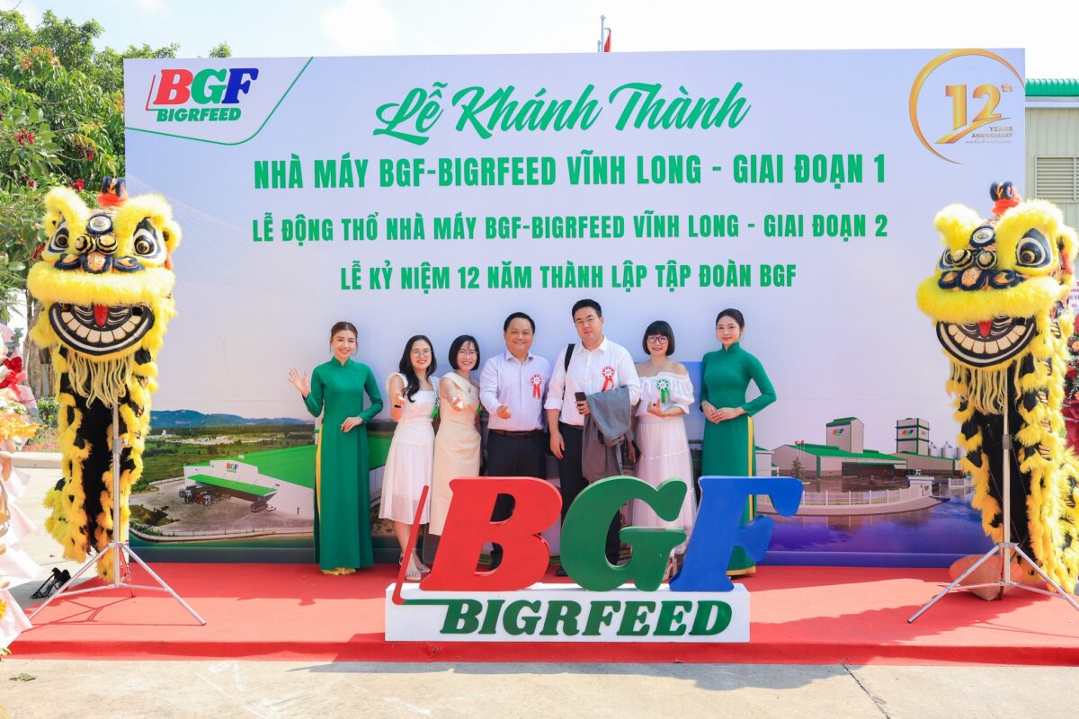 🎉 CHÚC MỪNG LỄ KHÁNH THÀNH GIAI ĐOẠN 1 – KHỞI CÔNG GIAI ĐOẠN 2 NHÀ MÁY BIGRFEED VĨNH LONG - KỶ NIỆM 12 NĂM THÀNH LẬP TẬP ĐOÀN BGF (22/4/2014 – 22/4/2026)