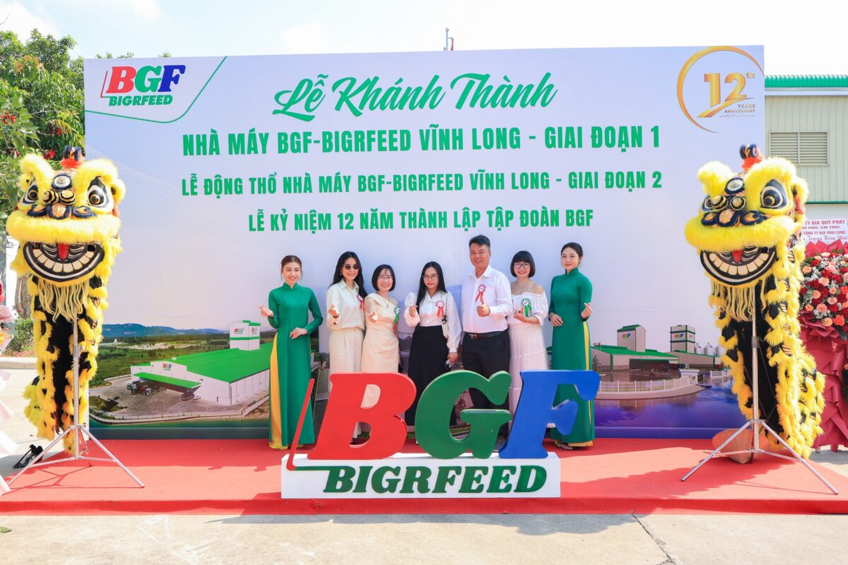 🎉 CHÚC MỪNG LỄ KHÁNH THÀNH GIAI ĐOẠN 1 – KHỞI CÔNG GIAI ĐOẠN 2 NHÀ MÁY BIGRFEED VĨNH LONG - KỶ NIỆM 12 NĂM THÀNH LẬP TẬP ĐOÀN BGF (22/4/2014 – 22/4/2026)