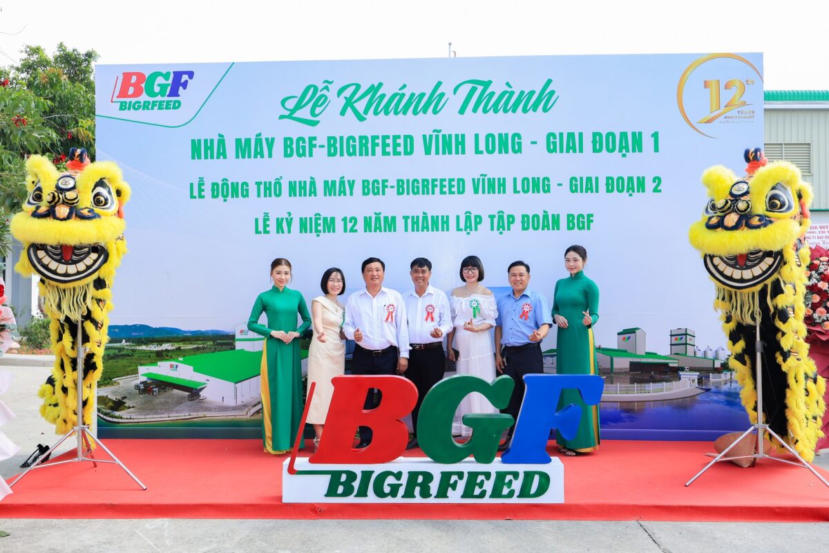 🎉 CHÚC MỪNG LỄ KHÁNH THÀNH GIAI ĐOẠN 1 – KHỞI CÔNG GIAI ĐOẠN 2 NHÀ MÁY BIGRFEED VĨNH LONG - KỶ NIỆM 12 NĂM THÀNH LẬP TẬP ĐOÀN BGF (22/4/2014 – 22/4/2026)