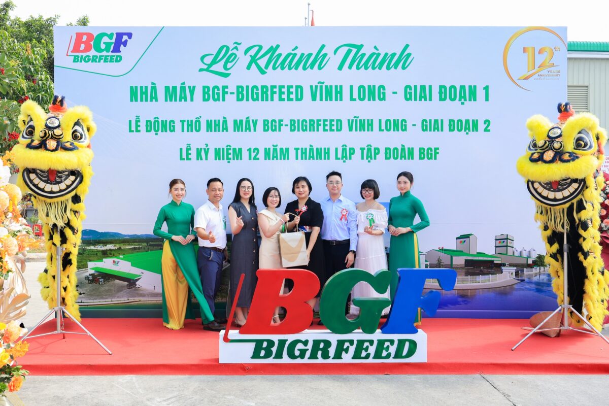 🎉 CHÚC MỪNG LỄ KHÁNH THÀNH GIAI ĐOẠN 1 – KHỞI CÔNG GIAI ĐOẠN 2 NHÀ MÁY BIGRFEED VĨNH LONG - KỶ NIỆM 12 NĂM THÀNH LẬP TẬP ĐOÀN BGF (22/4/2014 – 22/4/2026)
