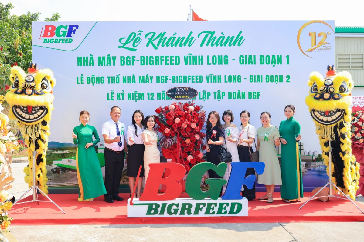 🎉 CHÚC MỪNG LỄ KHÁNH THÀNH GIAI ĐOẠN 1 – KHỞI CÔNG GIAI ĐOẠN 2 NHÀ MÁY BIGRFEED VĨNH LONG - KỶ NIỆM 12 NĂM THÀNH LẬP TẬP ĐOÀN BGF (22/4/2014 – 22/4/2026)