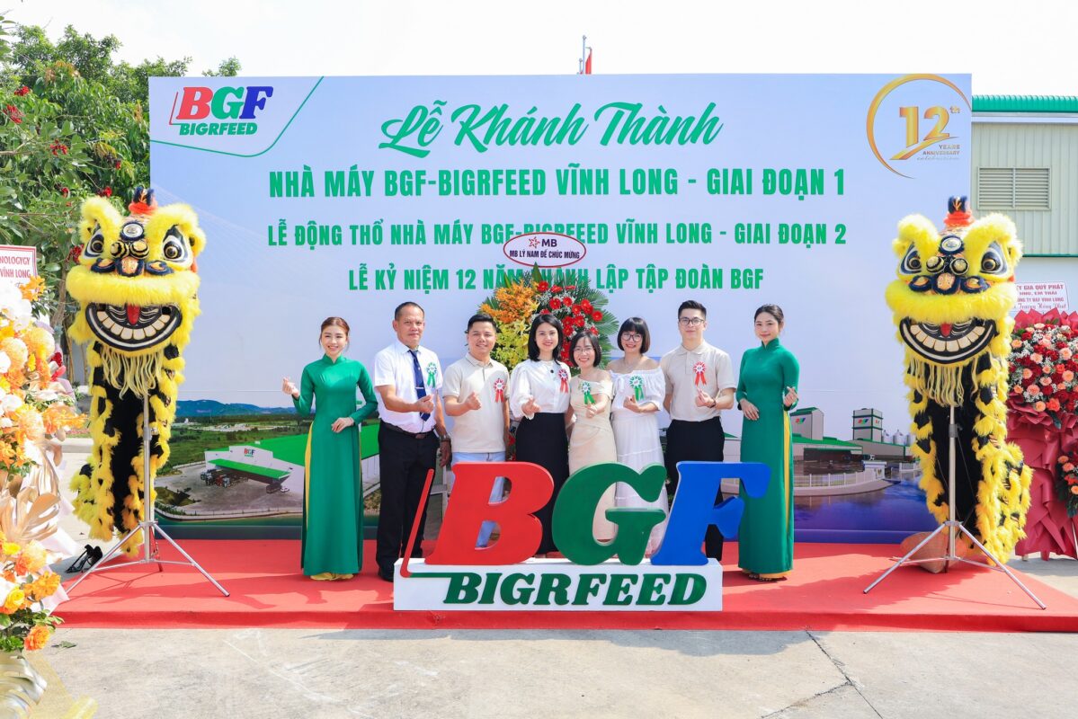 🎉 CHÚC MỪNG LỄ KHÁNH THÀNH GIAI ĐOẠN 1 – KHỞI CÔNG GIAI ĐOẠN 2 NHÀ MÁY BIGRFEED VĨNH LONG - KỶ NIỆM 12 NĂM THÀNH LẬP TẬP ĐOÀN BGF (22/4/2014 – 22/4/2026)