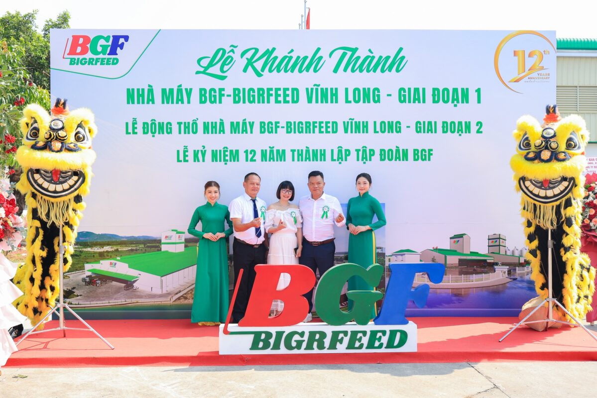 🎉 CHÚC MỪNG LỄ KHÁNH THÀNH GIAI ĐOẠN 1 – KHỞI CÔNG GIAI ĐOẠN 2 NHÀ MÁY BIGRFEED VĨNH LONG - KỶ NIỆM 12 NĂM THÀNH LẬP TẬP ĐOÀN BGF (22/4/2014 – 22/4/2026)
