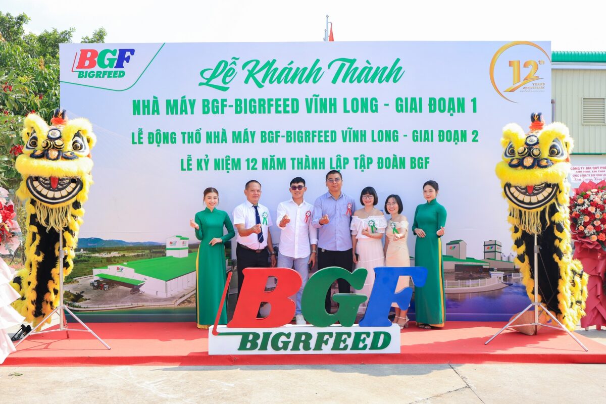 🎉 CHÚC MỪNG LỄ KHÁNH THÀNH GIAI ĐOẠN 1 – KHỞI CÔNG GIAI ĐOẠN 2 NHÀ MÁY BIGRFEED VĨNH LONG - KỶ NIỆM 12 NĂM THÀNH LẬP TẬP ĐOÀN BGF (22/4/2014 – 22/4/2026)