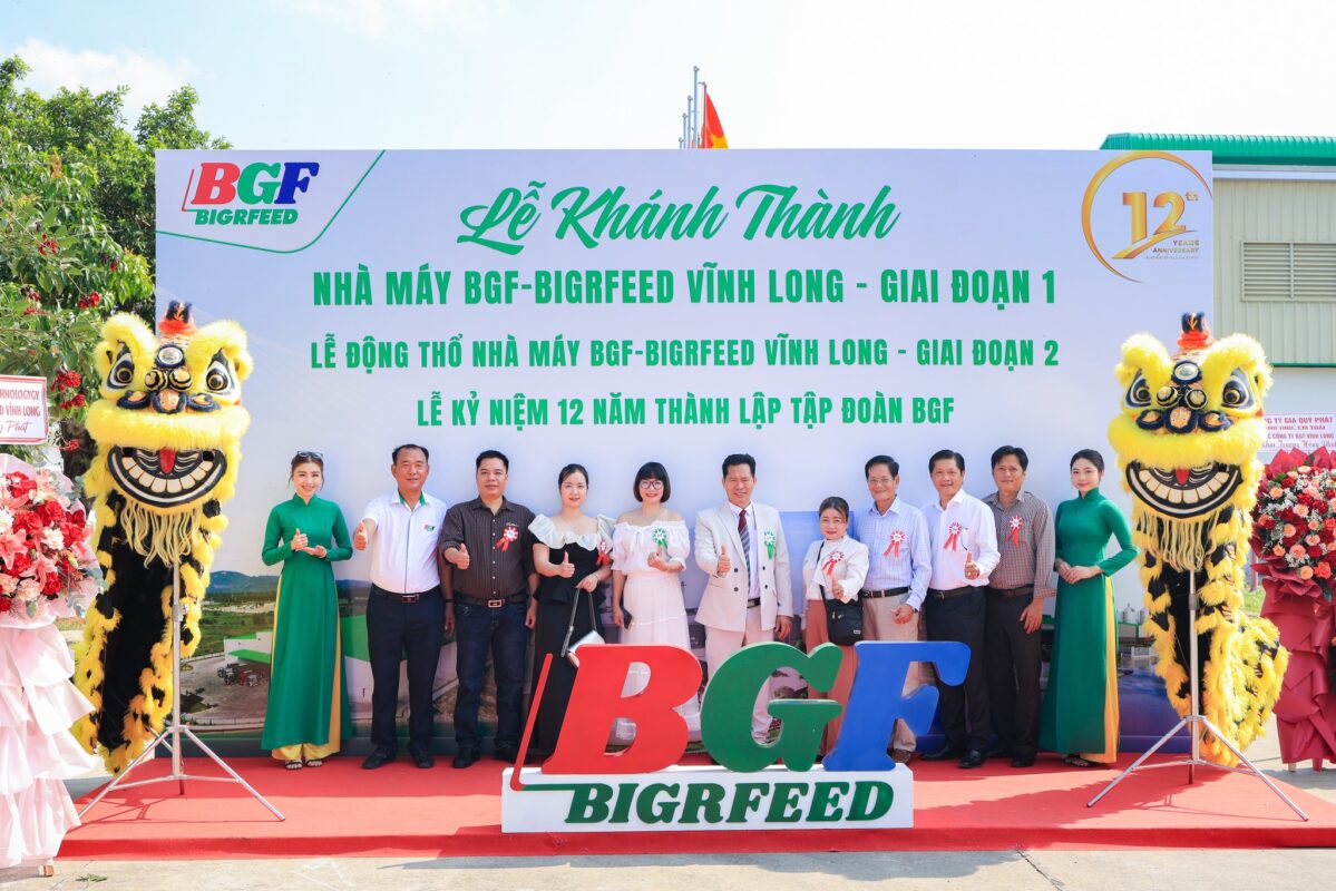 🎉 CHÚC MỪNG LỄ KHÁNH THÀNH GIAI ĐOẠN 1 – KHỞI CÔNG GIAI ĐOẠN 2 NHÀ MÁY BIGRFEED VĨNH LONG - KỶ NIỆM 12 NĂM THÀNH LẬP TẬP ĐOÀN BGF (22/4/2014 – 22/4/2026)