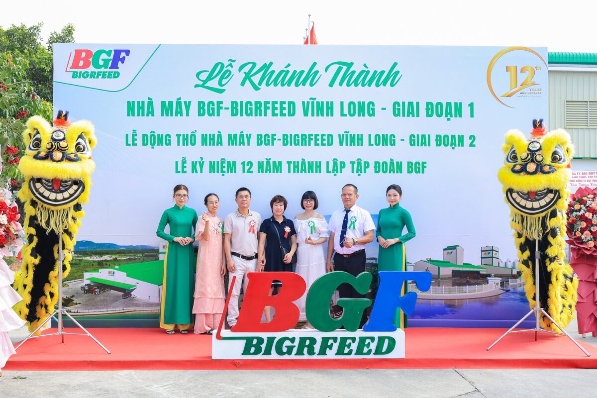 🎉 CHÚC MỪNG LỄ KHÁNH THÀNH GIAI ĐOẠN 1 – KHỞI CÔNG GIAI ĐOẠN 2 NHÀ MÁY BIGRFEED VĨNH LONG - KỶ NIỆM 12 NĂM THÀNH LẬP TẬP ĐOÀN BGF (22/4/2014 – 22/4/2026)