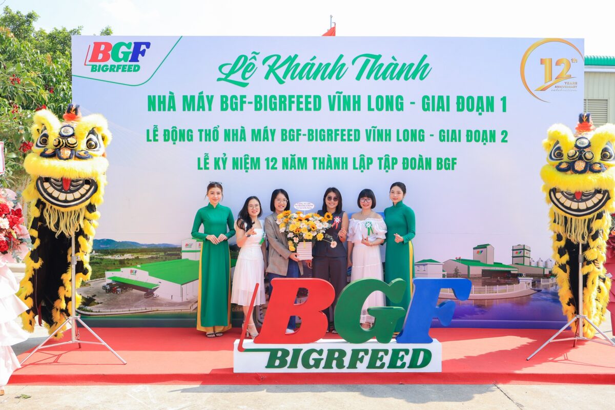 🎉 CHÚC MỪNG LỄ KHÁNH THÀNH GIAI ĐOẠN 1 – KHỞI CÔNG GIAI ĐOẠN 2 NHÀ MÁY BIGRFEED VĨNH LONG - KỶ NIỆM 12 NĂM THÀNH LẬP TẬP ĐOÀN BGF (22/4/2014 – 22/4/2026)