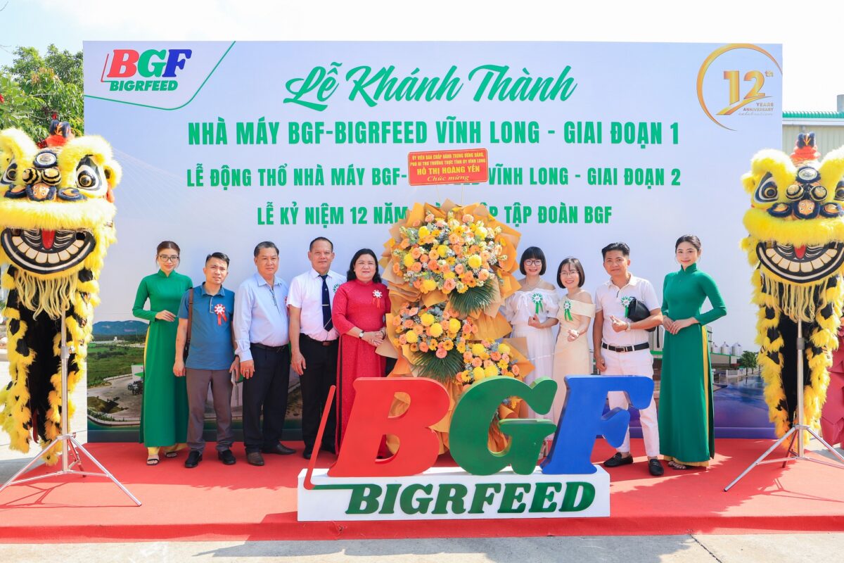 🎉 CHÚC MỪNG LỄ KHÁNH THÀNH GIAI ĐOẠN 1 – KHỞI CÔNG GIAI ĐOẠN 2 NHÀ MÁY BIGRFEED VĨNH LONG - KỶ NIỆM 12 NĂM THÀNH LẬP TẬP ĐOÀN BGF (22/4/2014 – 22/4/2026)