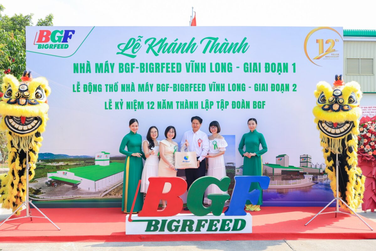 🎉 CHÚC MỪNG LỄ KHÁNH THÀNH GIAI ĐOẠN 1 – KHỞI CÔNG GIAI ĐOẠN 2 NHÀ MÁY BIGRFEED VĨNH LONG - KỶ NIỆM 12 NĂM THÀNH LẬP TẬP ĐOÀN BGF (22/4/2014 – 22/4/2026)