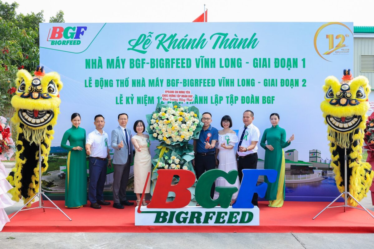 🎉 CHÚC MỪNG LỄ KHÁNH THÀNH GIAI ĐOẠN 1 – KHỞI CÔNG GIAI ĐOẠN 2 NHÀ MÁY BIGRFEED VĨNH LONG - KỶ NIỆM 12 NĂM THÀNH LẬP TẬP ĐOÀN BGF (22/4/2014 – 22/4/2026)