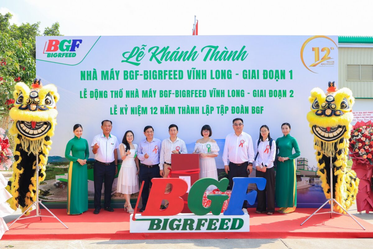 🎉 CHÚC MỪNG LỄ KHÁNH THÀNH GIAI ĐOẠN 1 – KHỞI CÔNG GIAI ĐOẠN 2 NHÀ MÁY BIGRFEED VĨNH LONG - KỶ NIỆM 12 NĂM THÀNH LẬP TẬP ĐOÀN BGF (22/4/2014 – 22/4/2026)