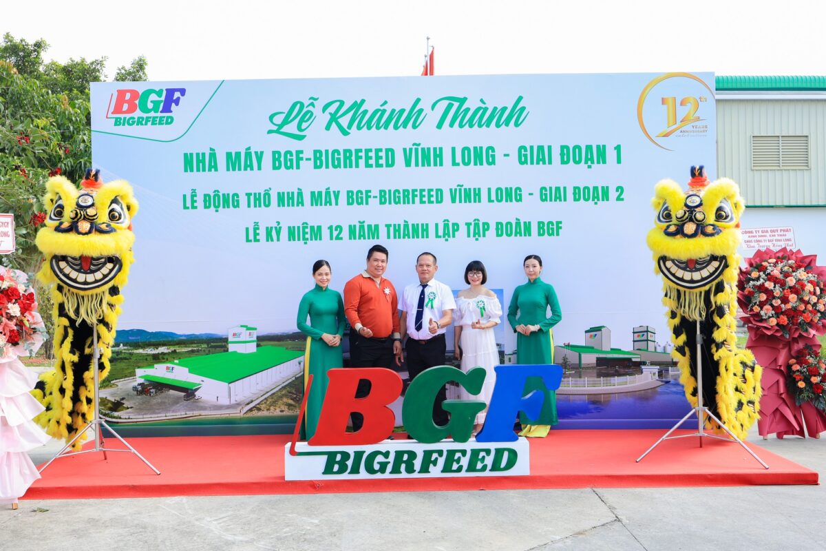 🎉 CHÚC MỪNG LỄ KHÁNH THÀNH GIAI ĐOẠN 1 – KHỞI CÔNG GIAI ĐOẠN 2 NHÀ MÁY BIGRFEED VĨNH LONG - KỶ NIỆM 12 NĂM THÀNH LẬP TẬP ĐOÀN BGF (22/4/2014 – 22/4/2026)
