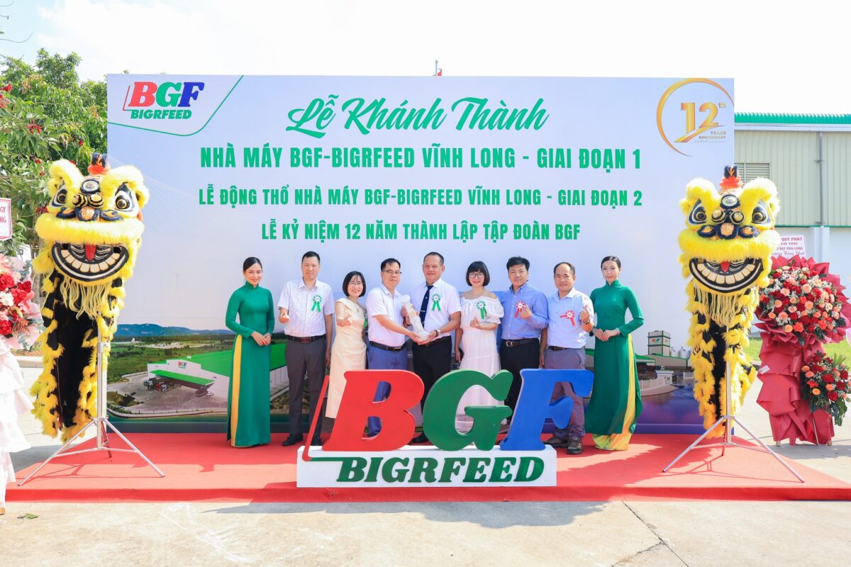 🎉 CHÚC MỪNG LỄ KHÁNH THÀNH GIAI ĐOẠN 1 – KHỞI CÔNG GIAI ĐOẠN 2 NHÀ MÁY BIGRFEED VĨNH LONG - KỶ NIỆM 12 NĂM THÀNH LẬP TẬP ĐOÀN BGF (22/4/2014 – 22/4/2026)