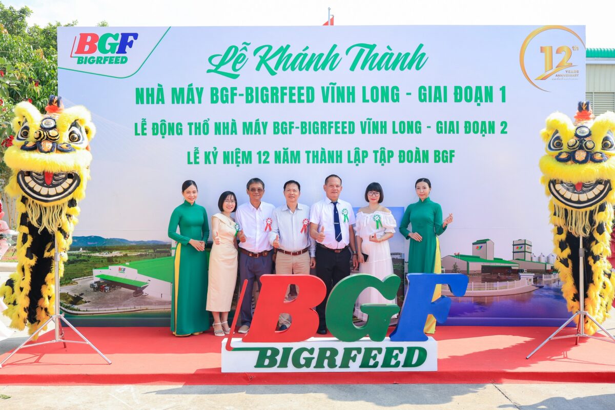 🎉 CHÚC MỪNG LỄ KHÁNH THÀNH GIAI ĐOẠN 1 – KHỞI CÔNG GIAI ĐOẠN 2 NHÀ MÁY BIGRFEED VĨNH LONG - KỶ NIỆM 12 NĂM THÀNH LẬP TẬP ĐOÀN BGF (22/4/2014 – 22/4/2026)