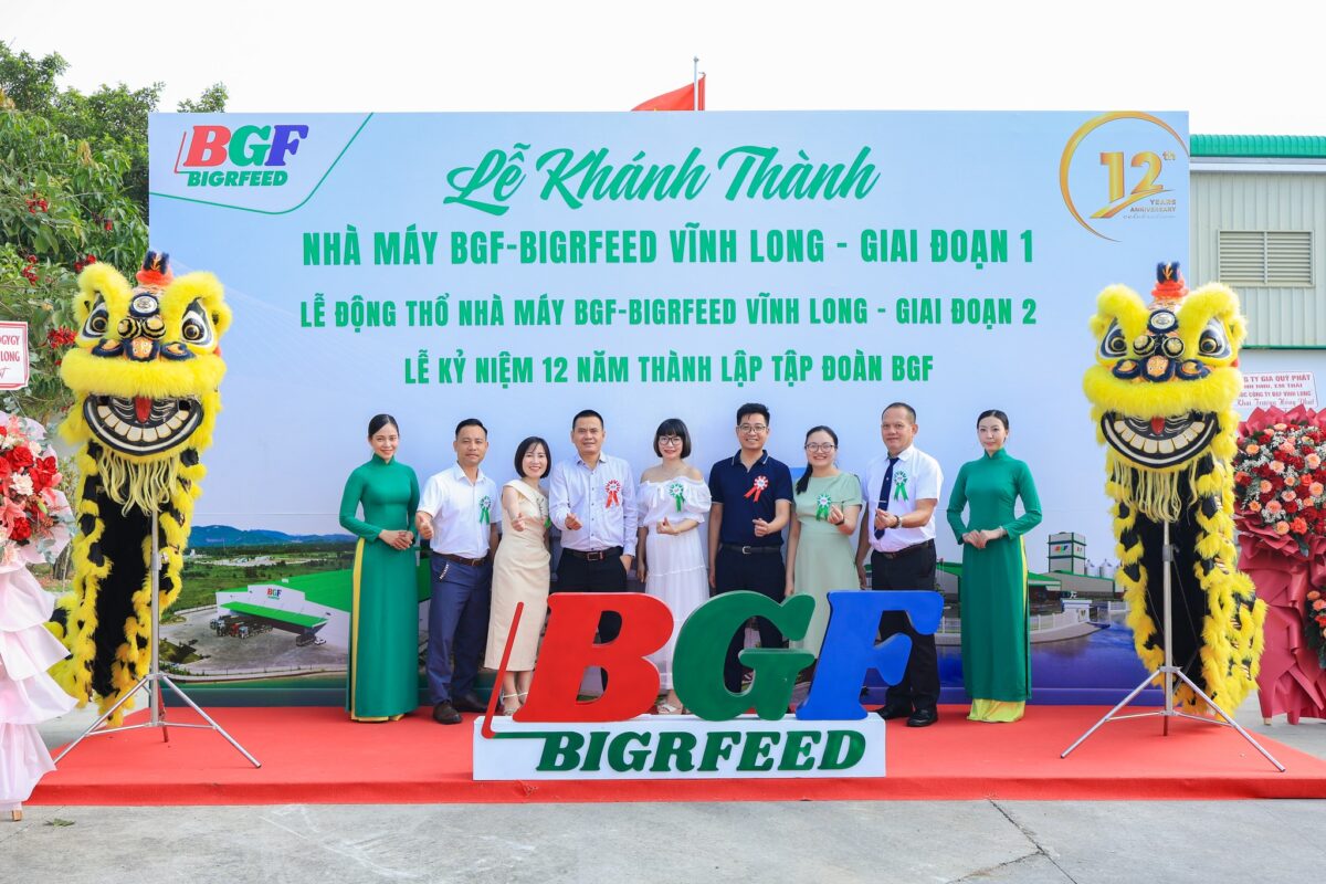 🎉 CHÚC MỪNG LỄ KHÁNH THÀNH GIAI ĐOẠN 1 – KHỞI CÔNG GIAI ĐOẠN 2 NHÀ MÁY BIGRFEED VĨNH LONG - KỶ NIỆM 12 NĂM THÀNH LẬP TẬP ĐOÀN BGF (22/4/2014 – 22/4/2026)