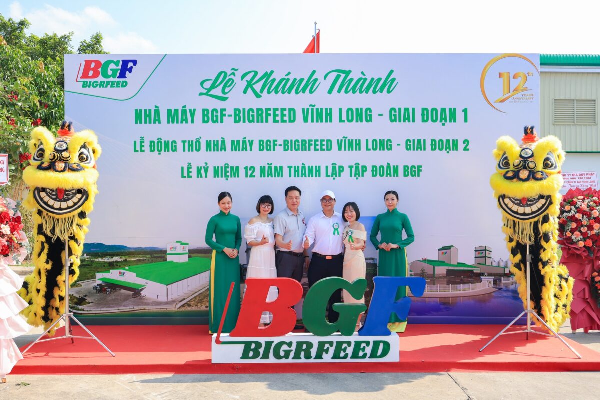 🎉 CHÚC MỪNG LỄ KHÁNH THÀNH GIAI ĐOẠN 1 – KHỞI CÔNG GIAI ĐOẠN 2 NHÀ MÁY BIGRFEED VĨNH LONG - KỶ NIỆM 12 NĂM THÀNH LẬP TẬP ĐOÀN BGF (22/4/2014 – 22/4/2026)
