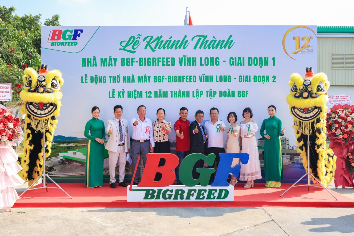 🎉 CHÚC MỪNG LỄ KHÁNH THÀNH GIAI ĐOẠN 1 – KHỞI CÔNG GIAI ĐOẠN 2 NHÀ MÁY BIGRFEED VĨNH LONG - KỶ NIỆM 12 NĂM THÀNH LẬP TẬP ĐOÀN BGF (22/4/2014 – 22/4/2026)