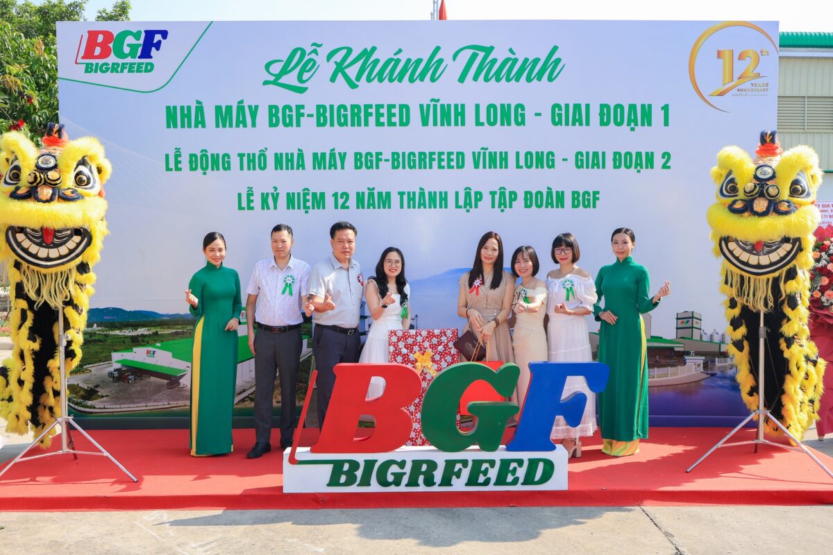 🎉 CHÚC MỪNG LỄ KHÁNH THÀNH GIAI ĐOẠN 1 – KHỞI CÔNG GIAI ĐOẠN 2 NHÀ MÁY BIGRFEED VĨNH LONG - KỶ NIỆM 12 NĂM THÀNH LẬP TẬP ĐOÀN BGF (22/4/2014 – 22/4/2026)