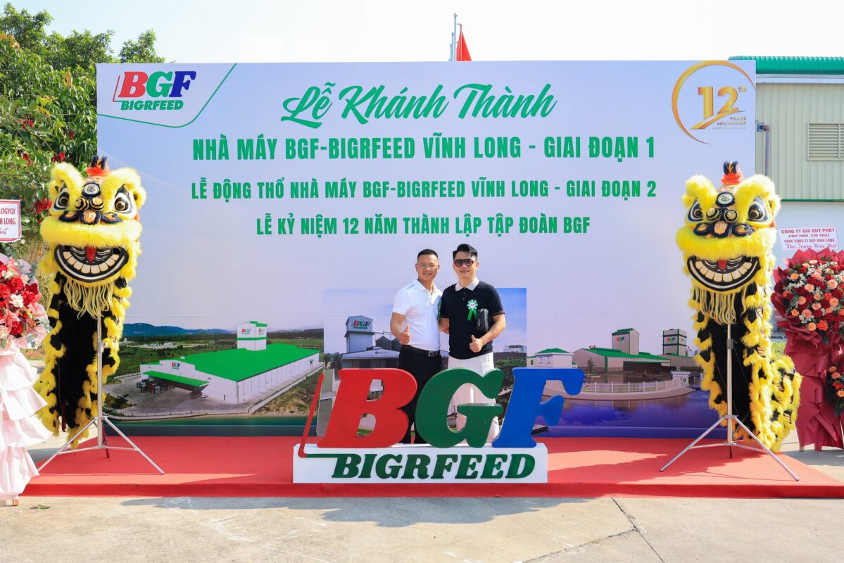 🎉 CHÚC MỪNG LỄ KHÁNH THÀNH GIAI ĐOẠN 1 – KHỞI CÔNG GIAI ĐOẠN 2 NHÀ MÁY BIGRFEED VĨNH LONG - KỶ NIỆM 12 NĂM THÀNH LẬP TẬP ĐOÀN BGF (22/4/2014 – 22/4/2026)