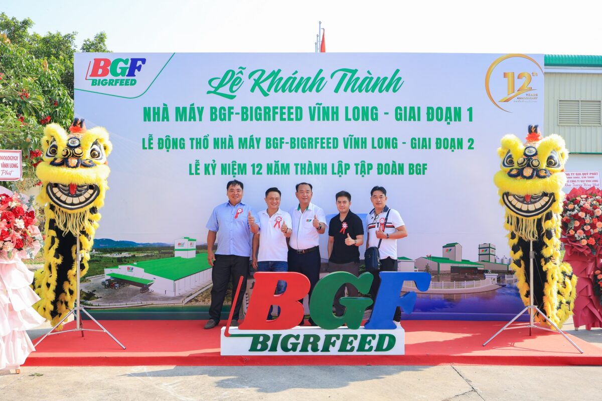 🎉 CHÚC MỪNG LỄ KHÁNH THÀNH GIAI ĐOẠN 1 – KHỞI CÔNG GIAI ĐOẠN 2 NHÀ MÁY BIGRFEED VĨNH LONG - KỶ NIỆM 12 NĂM THÀNH LẬP TẬP ĐOÀN BGF (22/4/2014 – 22/4/2026)