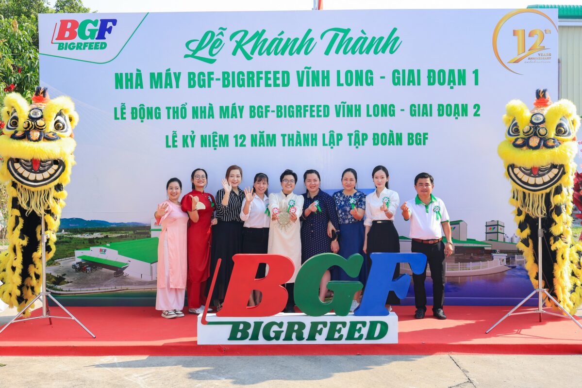 🎉 CHÚC MỪNG LỄ KHÁNH THÀNH GIAI ĐOẠN 1 – KHỞI CÔNG GIAI ĐOẠN 2 NHÀ MÁY BIGRFEED VĨNH LONG - KỶ NIỆM 12 NĂM THÀNH LẬP TẬP ĐOÀN BGF (22/4/2014 – 22/4/2026)