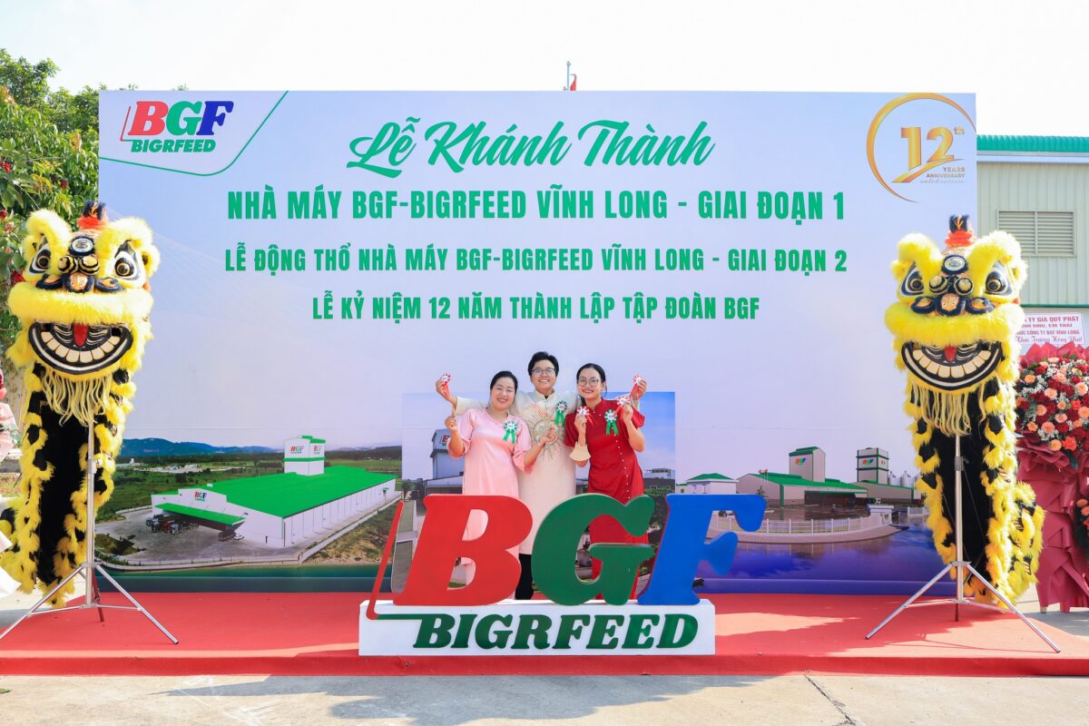 🎉 CHÚC MỪNG LỄ KHÁNH THÀNH GIAI ĐOẠN 1 – KHỞI CÔNG GIAI ĐOẠN 2 NHÀ MÁY BIGRFEED VĨNH LONG - KỶ NIỆM 12 NĂM THÀNH LẬP TẬP ĐOÀN BGF (22/4/2014 – 22/4/2026)