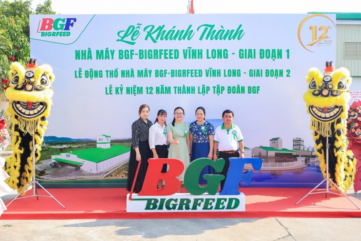 🎉 CHÚC MỪNG LỄ KHÁNH THÀNH GIAI ĐOẠN 1 – KHỞI CÔNG GIAI ĐOẠN 2 NHÀ MÁY BIGRFEED VĨNH LONG - KỶ NIỆM 12 NĂM THÀNH LẬP TẬP ĐOÀN BGF (22/4/2014 – 22/4/2026)