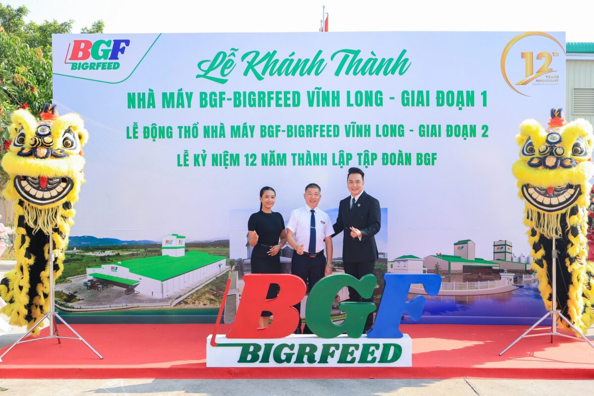 🎉 CHÚC MỪNG LỄ KHÁNH THÀNH GIAI ĐOẠN 1 – KHỞI CÔNG GIAI ĐOẠN 2 NHÀ MÁY BIGRFEED VĨNH LONG - KỶ NIỆM 12 NĂM THÀNH LẬP TẬP ĐOÀN BGF (22/4/2014 – 22/4/2026)