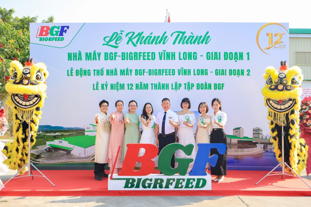 🎉 CHÚC MỪNG LỄ KHÁNH THÀNH GIAI ĐOẠN 1 – KHỞI CÔNG GIAI ĐOẠN 2 NHÀ MÁY BIGRFEED VĨNH LONG - KỶ NIỆM 12 NĂM THÀNH LẬP TẬP ĐOÀN BGF (22/4/2014 – 22/4/2026)