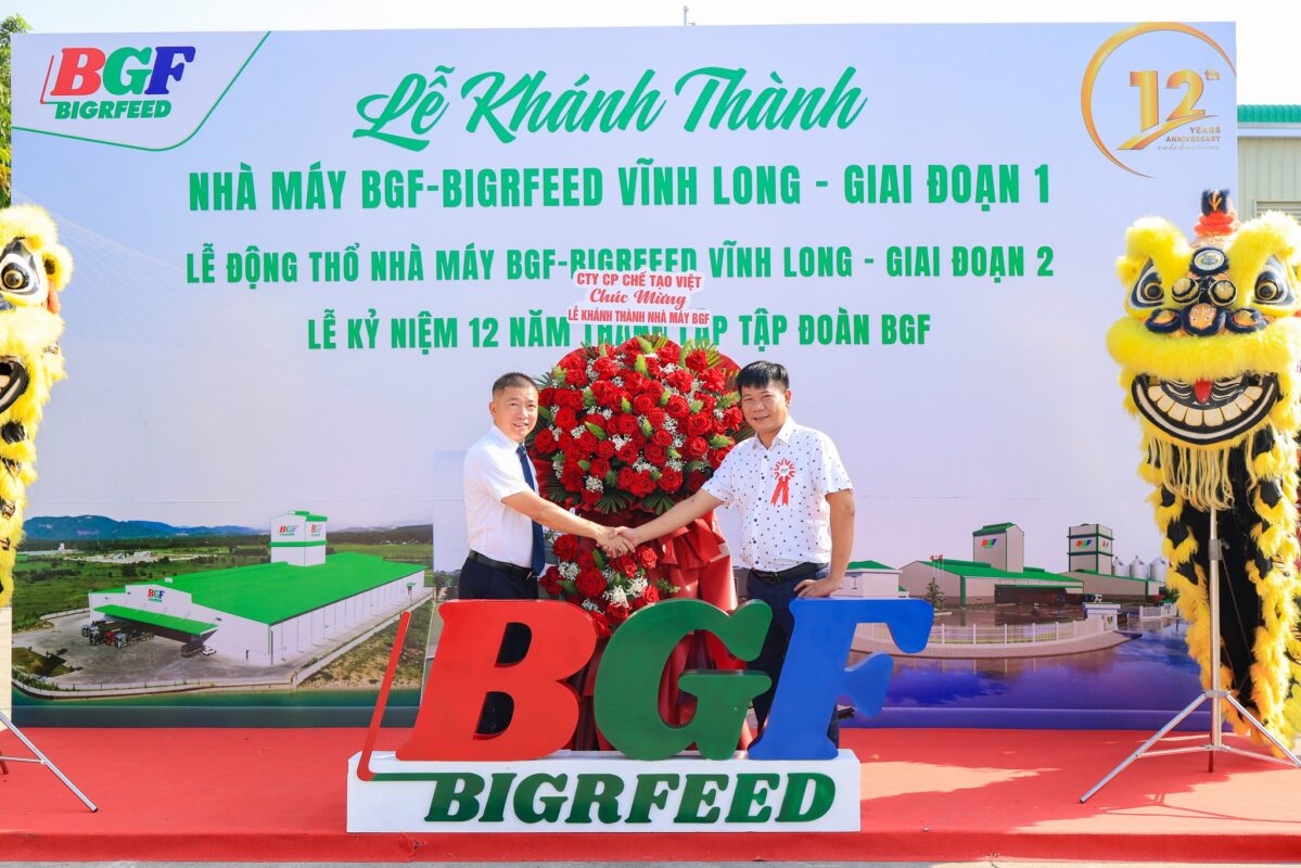 🎉 CHÚC MỪNG LỄ KHÁNH THÀNH GIAI ĐOẠN 1 – KHỞI CÔNG GIAI ĐOẠN 2 NHÀ MÁY BIGRFEED VĨNH LONG - KỶ NIỆM 12 NĂM THÀNH LẬP TẬP ĐOÀN BGF (22/4/2014 – 22/4/2026)